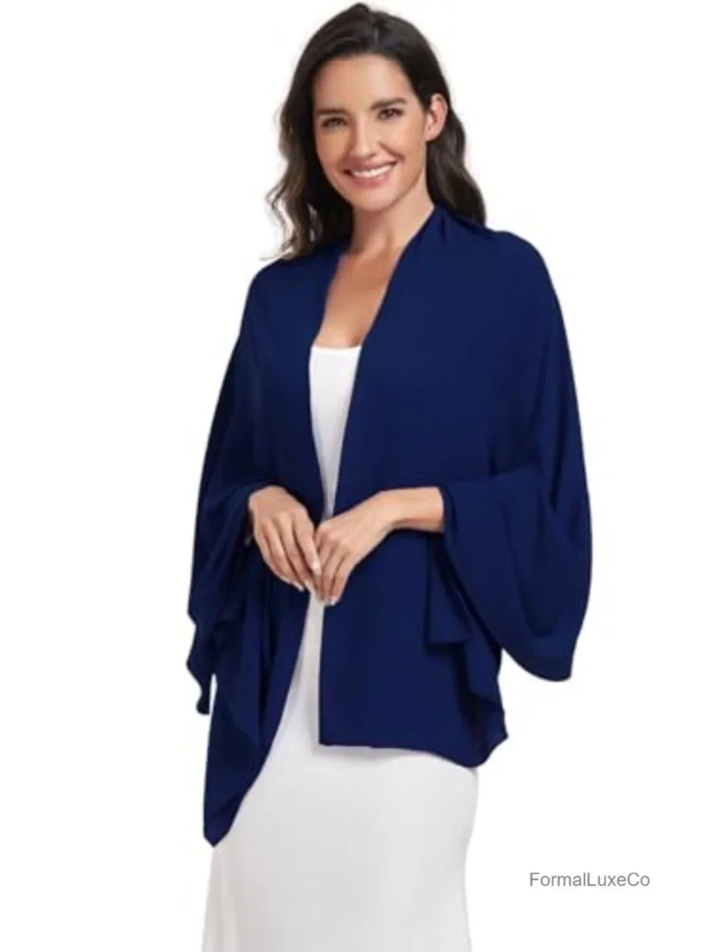 Chiffon Shawl Wrap Wedding Evening Pashmina Scarf for Women